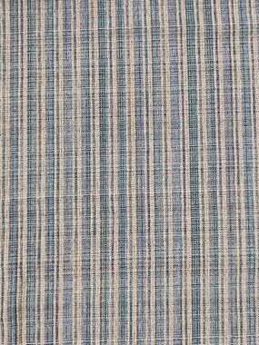 Vintage Mastercraft Fabrics Upholstery Fabric 4 Yards Domingo Blue Green Woven